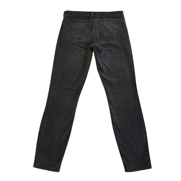 J. Crew 9” Mid- Rise Skinny Corduroy Pants. Dark Blue Size 28 #1784 - Picture 4 of 6